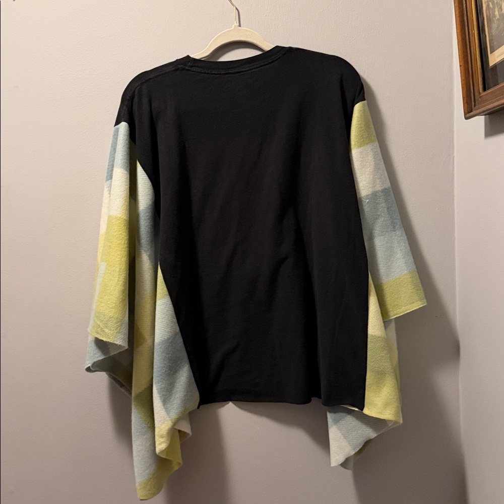 Metallica Poncho Fleece Green raven skull sewn sides - Picture 2 of 7